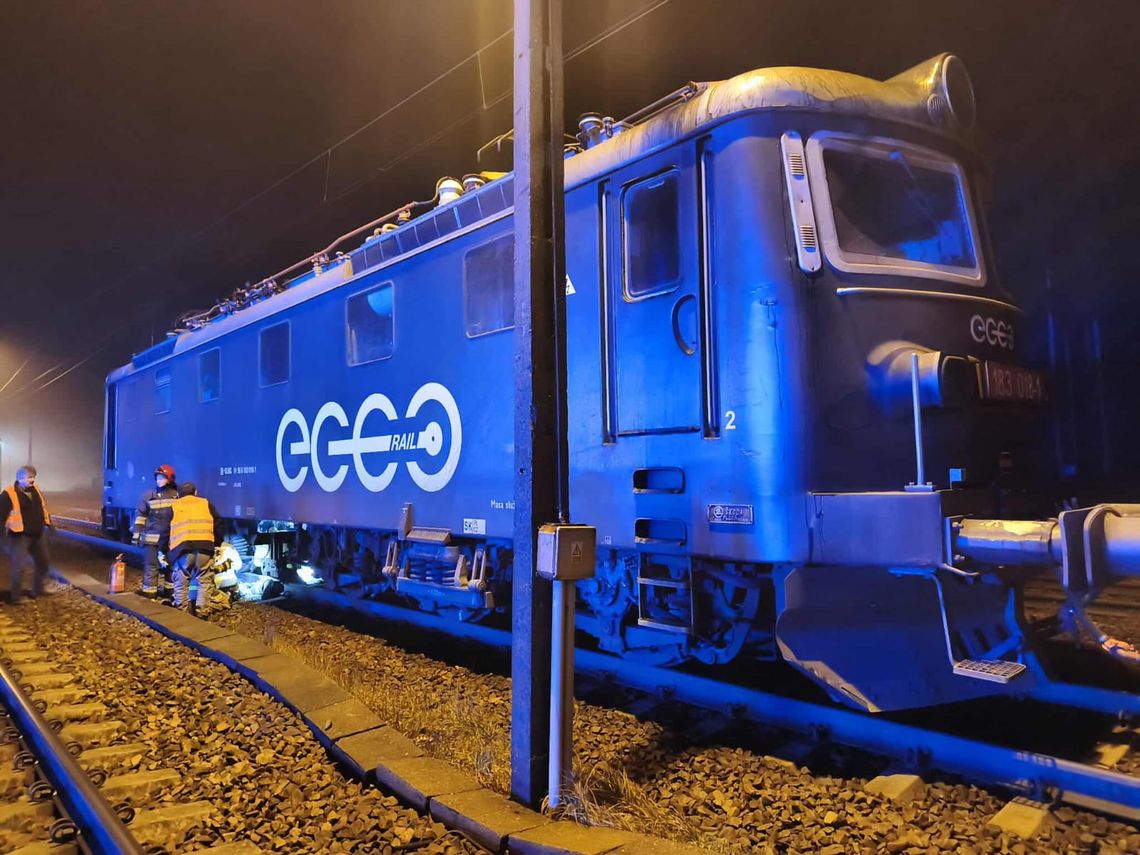 Linia kolejowa była czasowo nieprzejezdna Linia kolejowa była czasowo nieprzejezdna