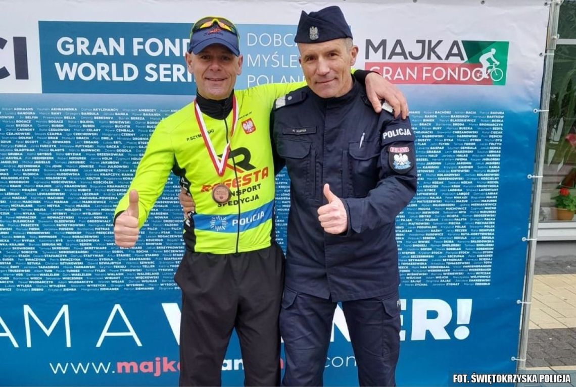 „Majka Gran Fondo 2023” dla buskiego policjanta