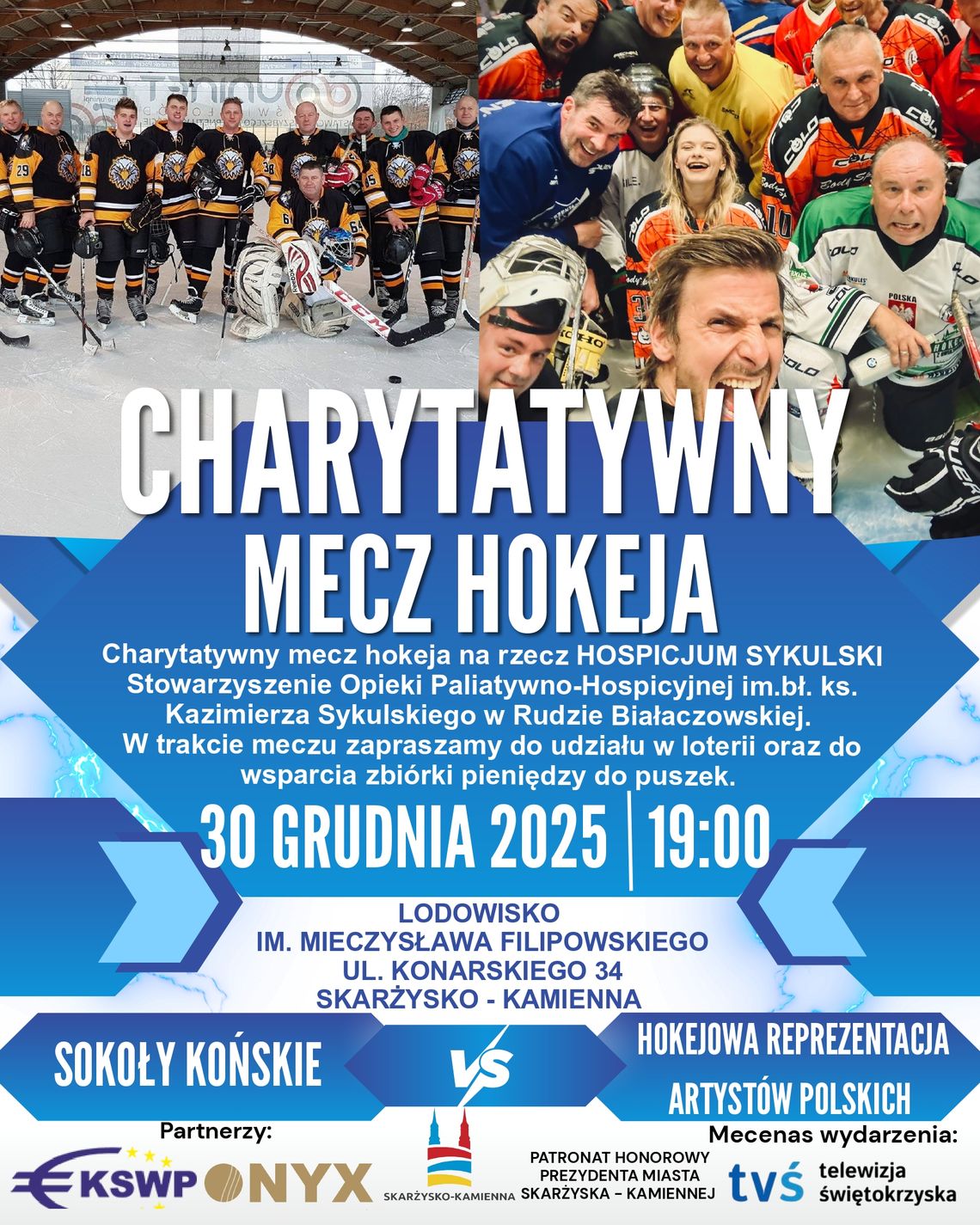 Mecz charytatywny z gwiazdami!