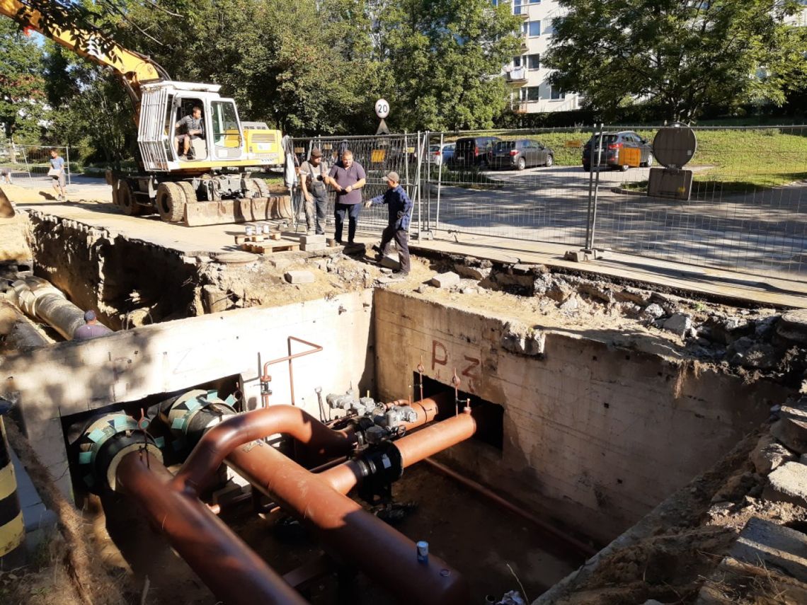 Mieszkańcy Słonecznego Wzgórza i Świętokrzyskiego mają już ciepłą wodę