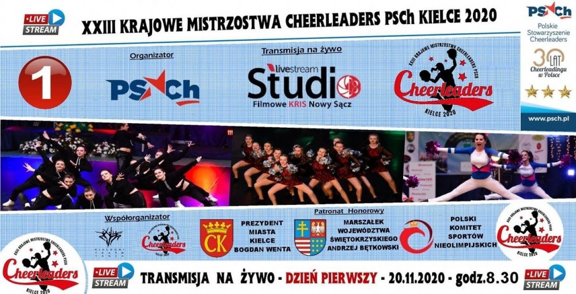 Mistrzostwa Cheerleaders w Kielcach