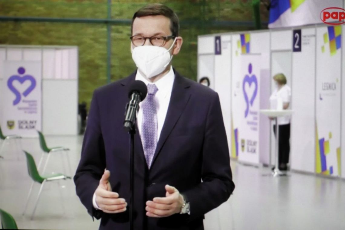 Morawiecki: chcemy, aby od 10 maja każdy dorosły obywatel mógł zapisać się na szczepienie Morawiecki: chcemy, aby od 10 maja każdy dorosły obywatel mógł zapisać się na szczepienie