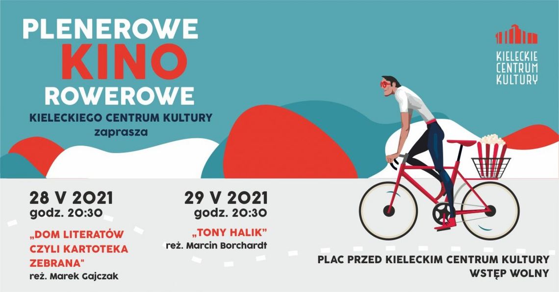 Na kino pod chmurką zaprasza Kieleckim Centrum Kultury 