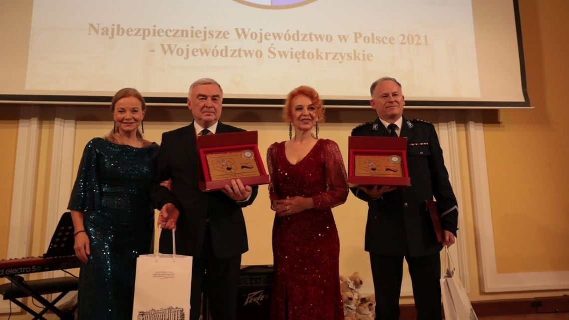 „Najbezpieczniejsze województwo w Polsce w roku 2021”.