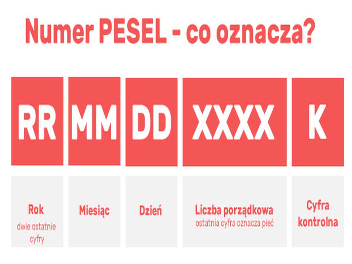 Nie wszyscy Polacy znają zawartość numeru PESEL Nie wszyscy Polacy znają zawartość numeru PESEL