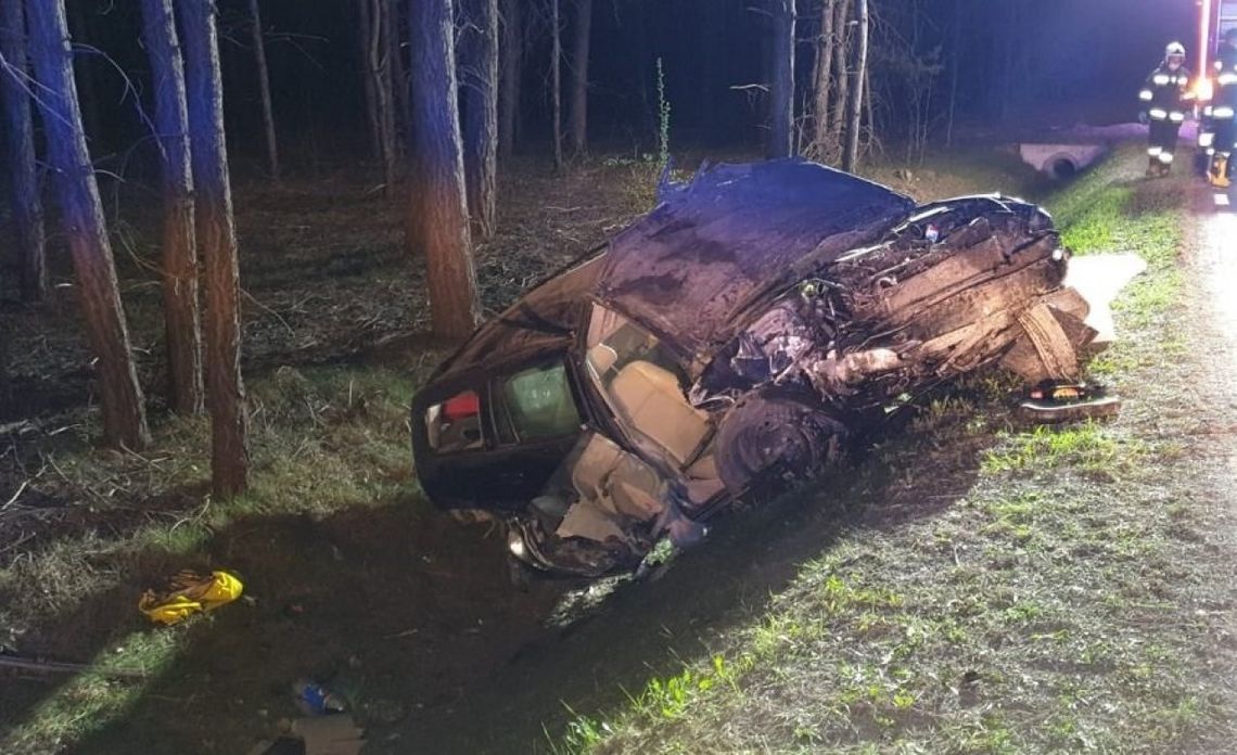 Nietrzeźwy z zakazem prowadzenia pojazdów wjechał do rowu