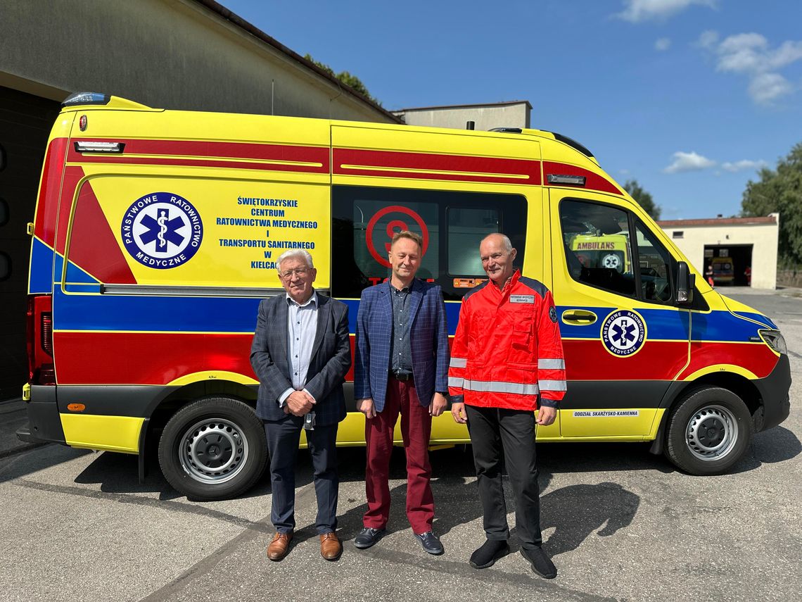 Nowe ambulanse w ŚCRMiTS Nowe ambulanse w ŚCRMiTS