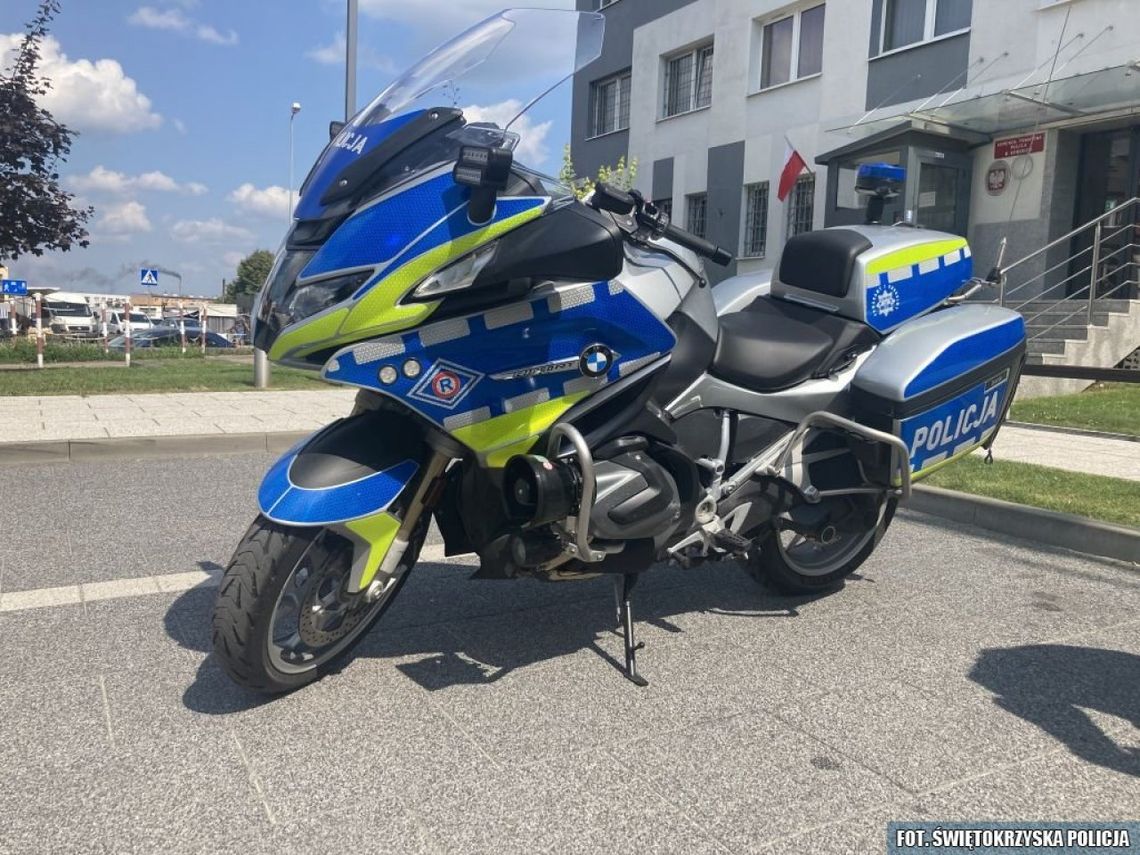 Nowe motocykle w rękach koneckich policjantów