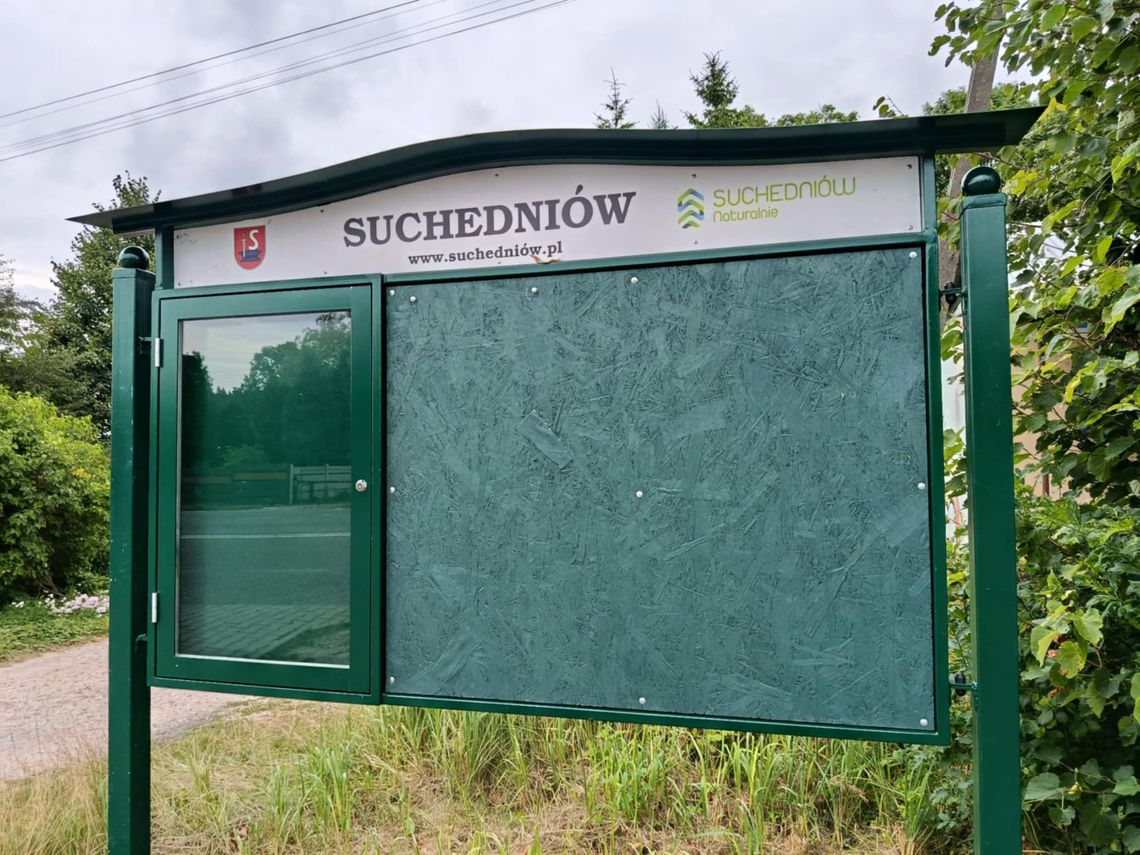 Nowe tablice ogłoszeniowe w gminie z inicjatywy radnych