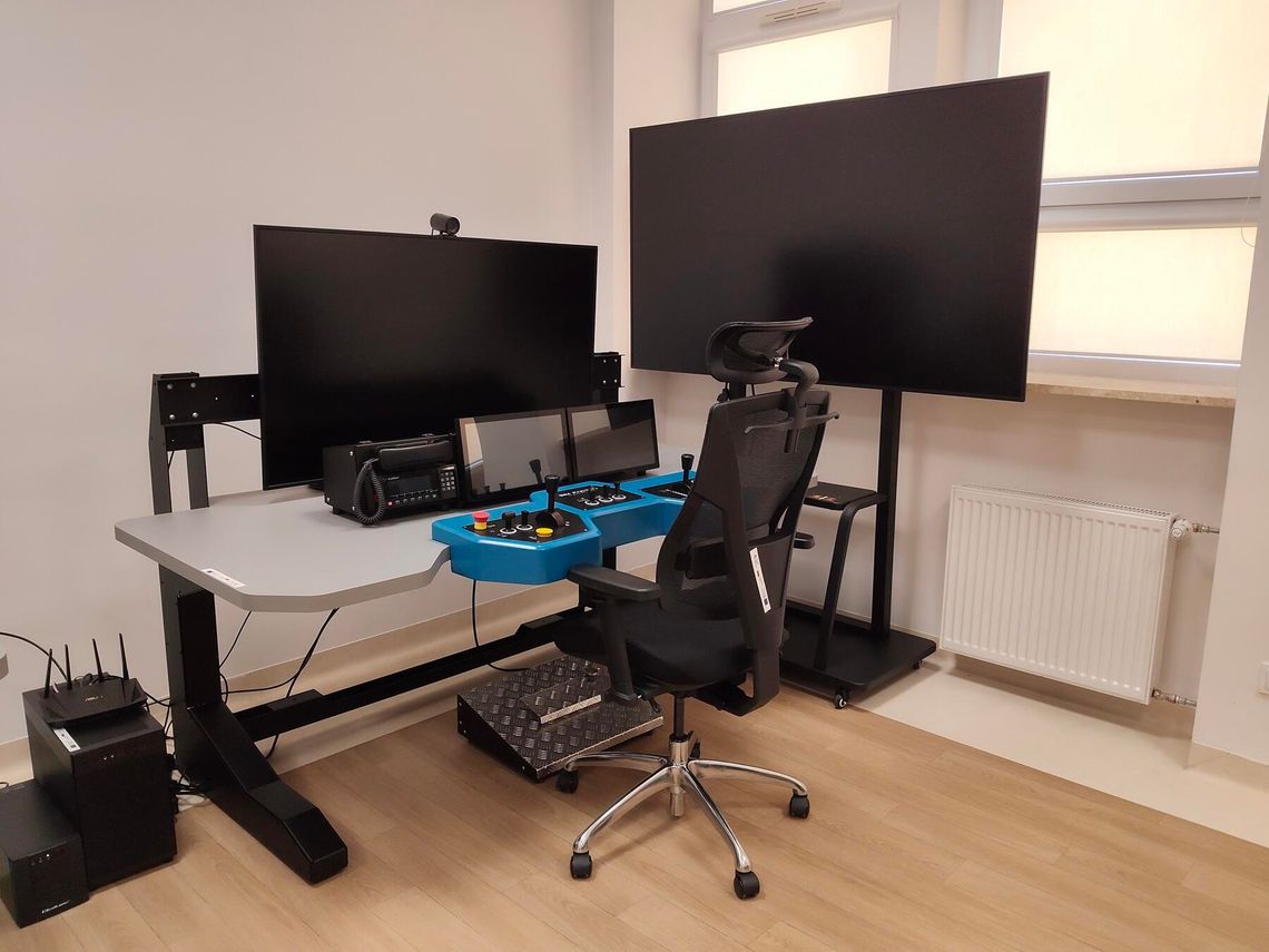 Nowoczesny symulator szkoli maszynistów w Skarżysku Nowoczesny symulator szkoli maszynistów w Skarżysku