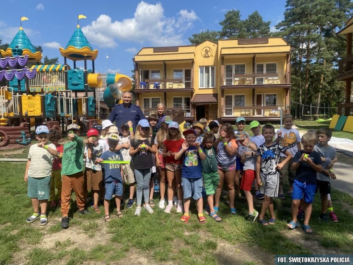 O bezpieczeństwie nad wodą w Sielpi