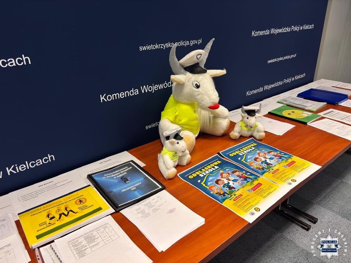 Odblaskowa Szkoła. SOSW w Jędrzejowie na podium