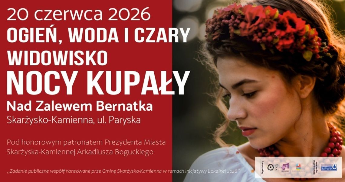 Ogień, Woda i Czary – Widowisko Nocy Kupały 2026 Ogień, Woda i Czary – Widowisko Nocy Kupały 2026