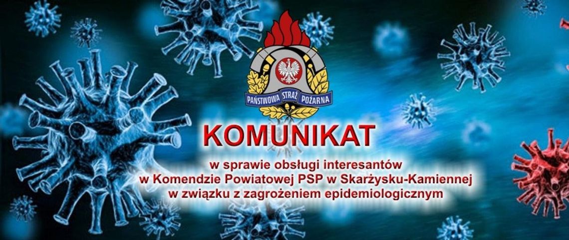 Ograniczenia w funkcjonowaniu Komendy Powiatowej Państwowej Straży Pożarnej