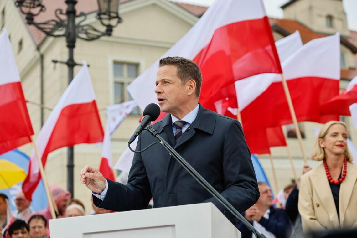 Ostatnia prosta kampanii Trzaskowskiego, czyli debata bez kandydata i piwo z Mentzenem