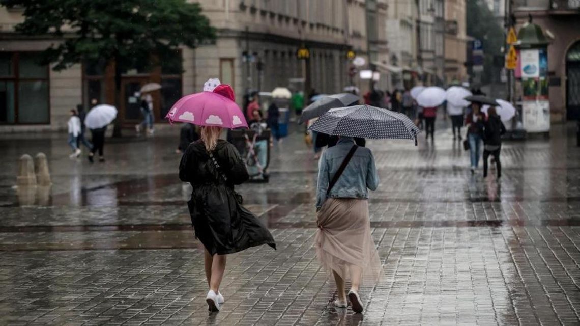 Ostrzeżenie przed dalszymi intensywnymi opadami deszczu w dużej części kraju