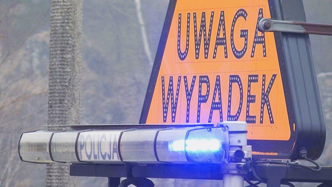 Pasażerka motoroweru zginęła w wypadku; kierowca jednośladu miał 1,5 promila
