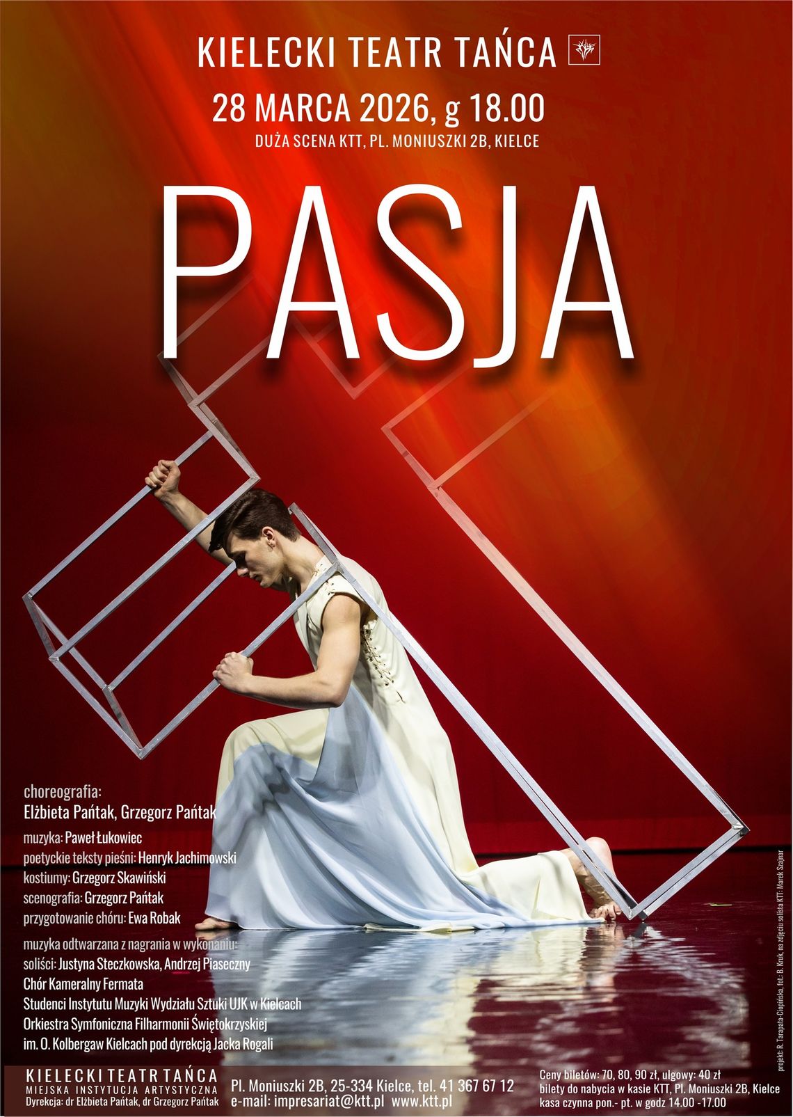 „Pasja” w Kieleckim Teatrze Tańca