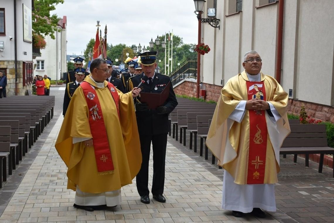 Pielgrzymka strażaków do Sanktuarium Matki Bożej Ostrobramskiej