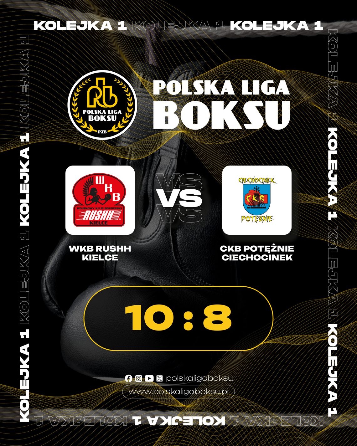 Pierwsze zwycięstwo Wicemistrza Polski WKB Rushh Kielce Pierwsze zwycięstwo Wicemistrza Polski WKB Rushh Kielce