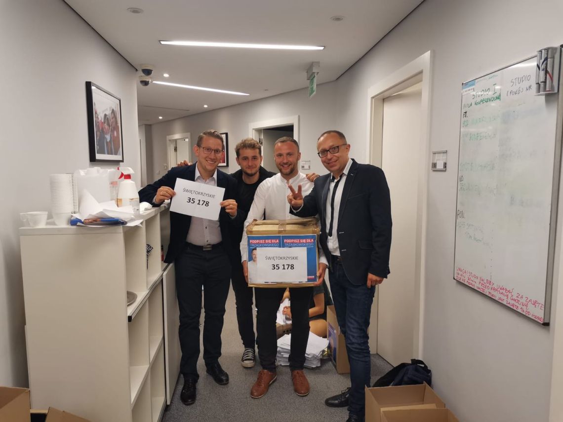 Podsumowanie zbiórki podpisów poparcia dla Rafała Trzaskowskiego