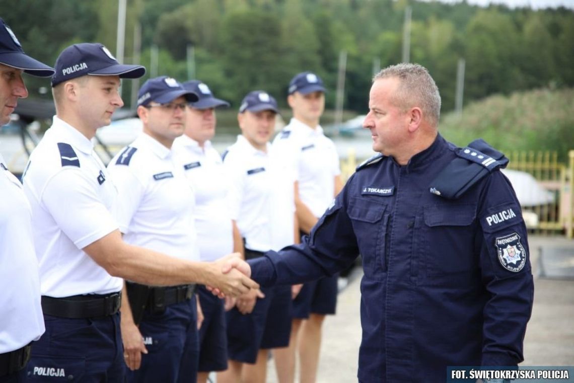 Podziękowania dla policjantów wodniaków z Końskich 