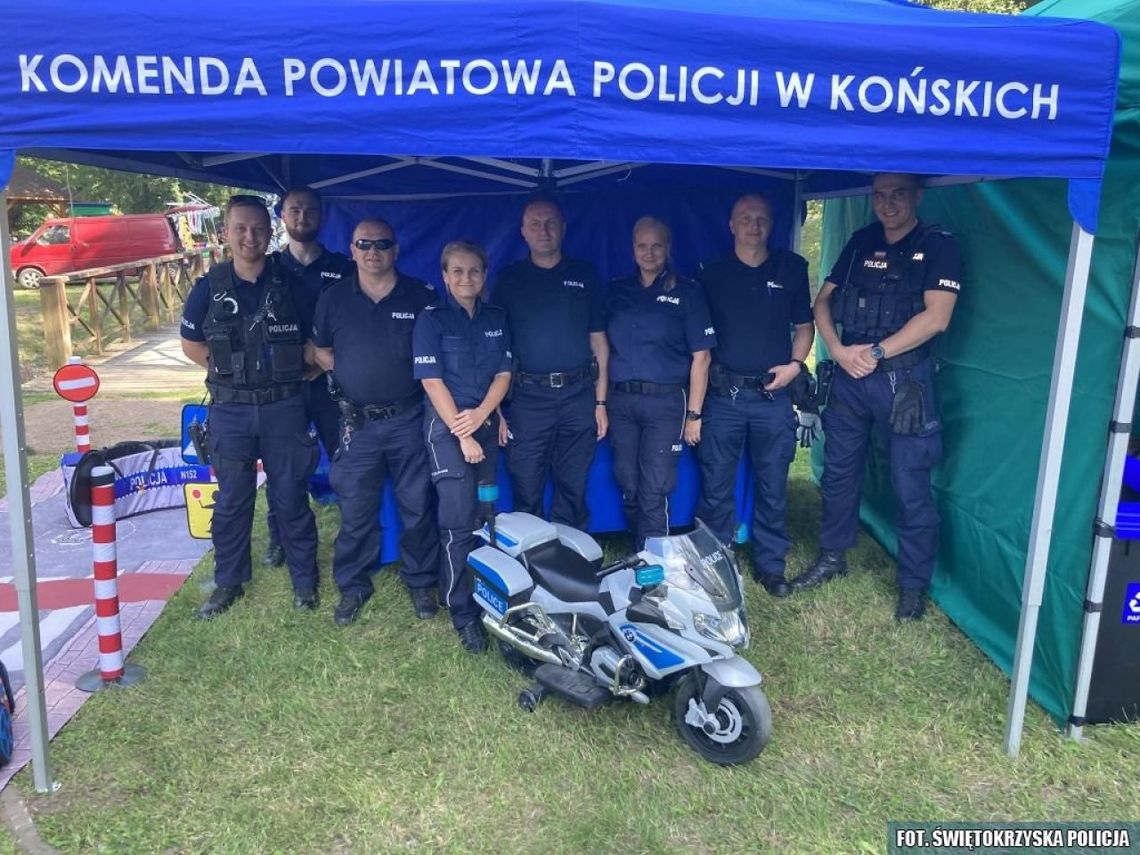 Policja na dniach Fałkowa 