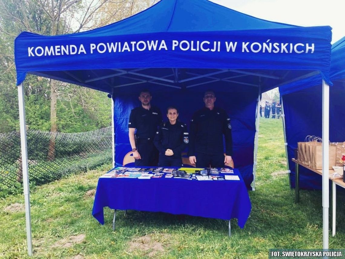 Policjanci pomagali choremu Kacperkowi 