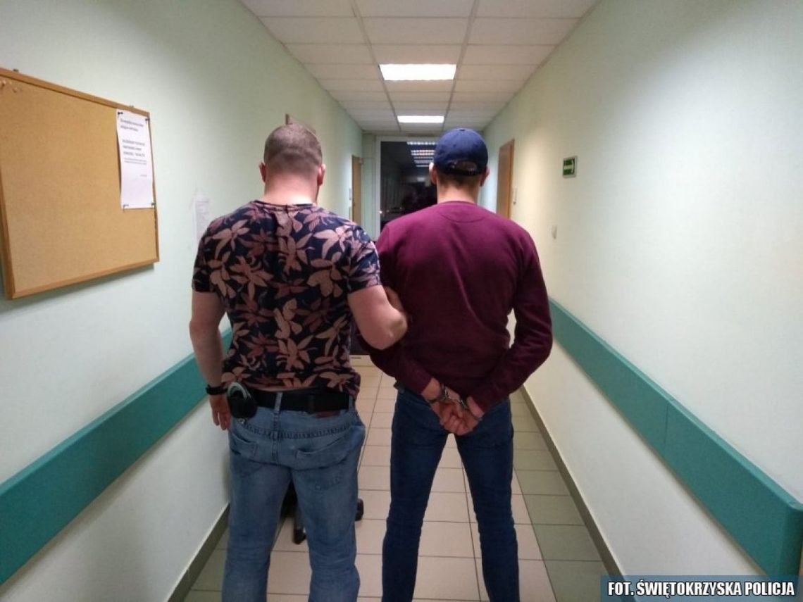 Poszukiwany posiadał środki odurzające w postaci kryształków