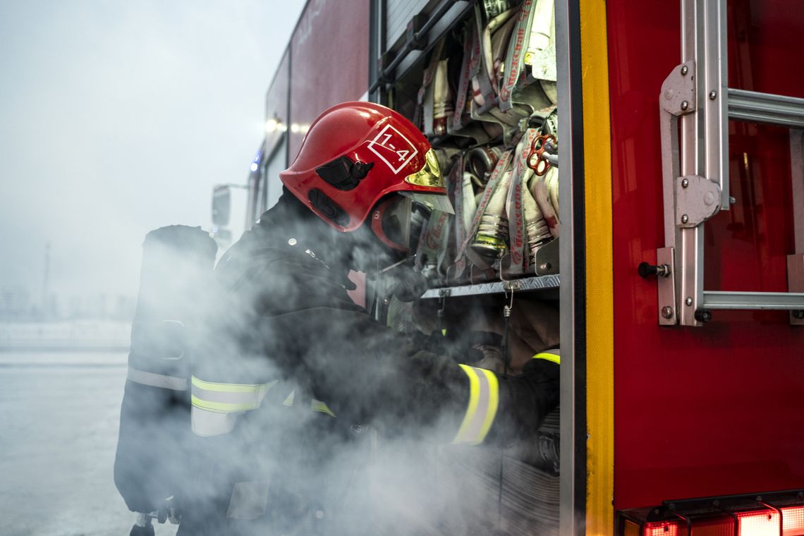 Pożar mieszkania na ul. Bohaterów Warszawy – jedna ofiara śmiertelna