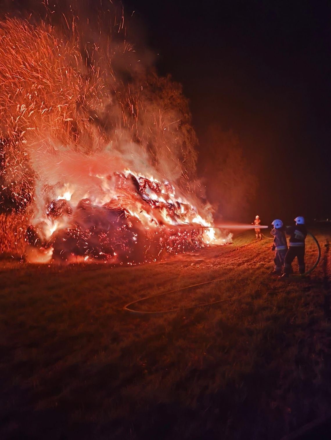 Pracowity początek weekendu strażaków w powiecie koneckim