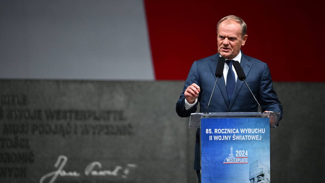 Premier na Westerplatte: "Nigdy więcej samotności"