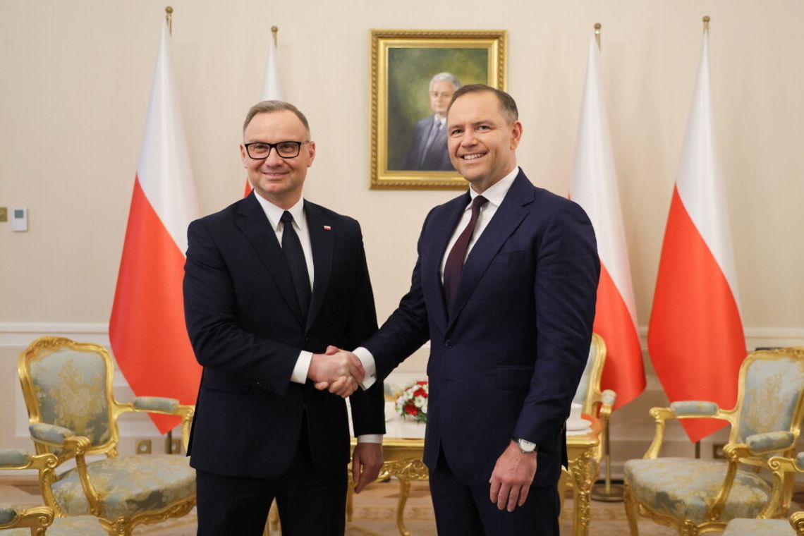 Prezydent Andrzej Duda spotkał się z Karolem Nawrockim