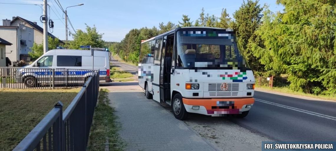 Przewoził 15 dzieci będąc pod wpływem alkoholu 