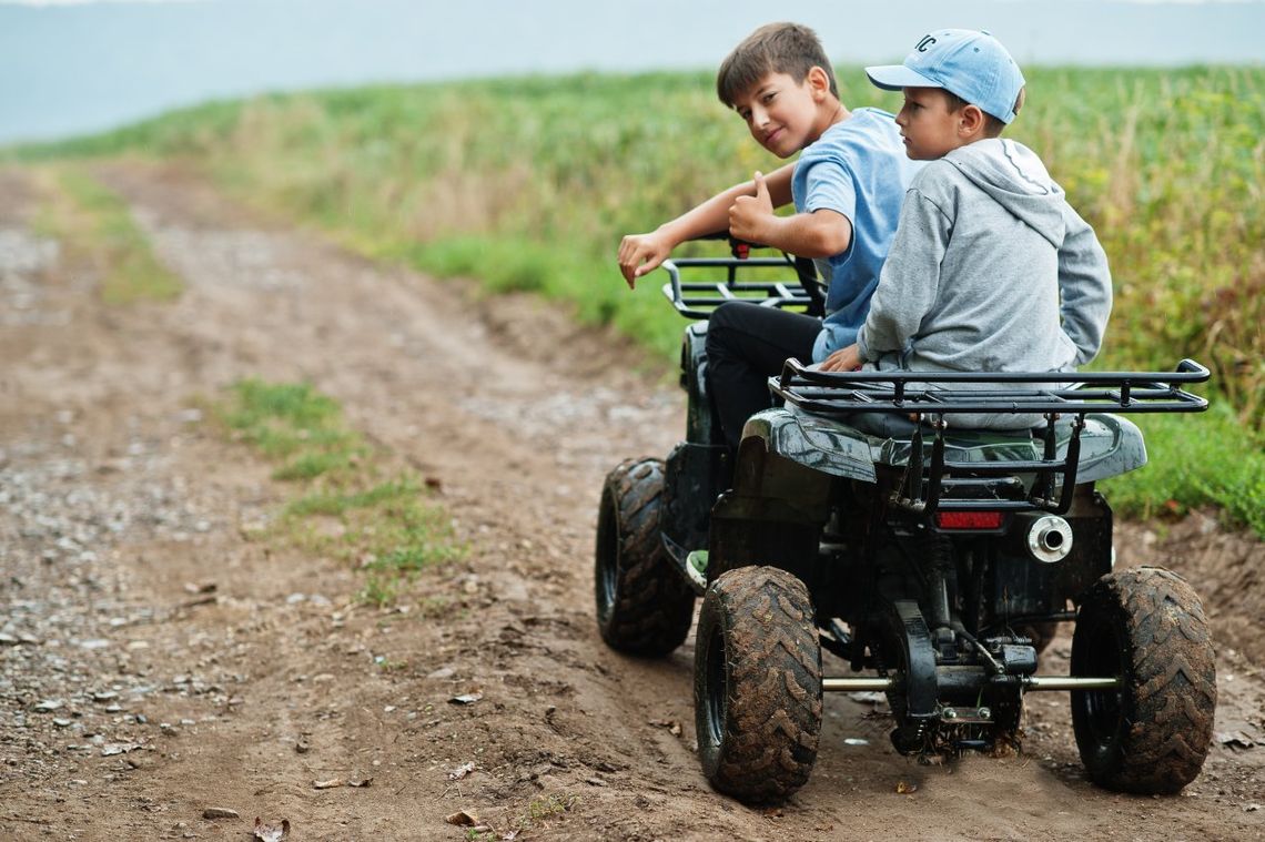 Quad to nie zabawka, zadbajmy o bezpieczeństwo dzieci i młodzieży