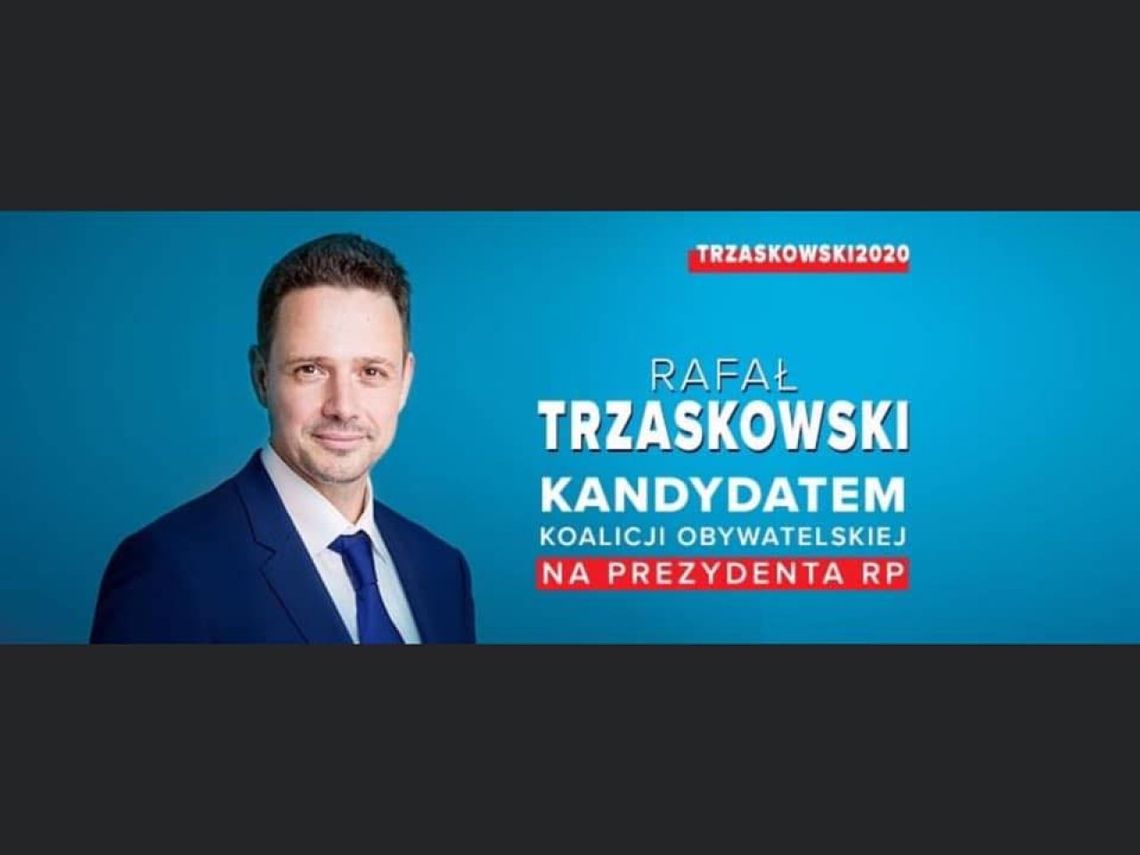 Rafał Trzaskowski w niedzielę w Kielcach 