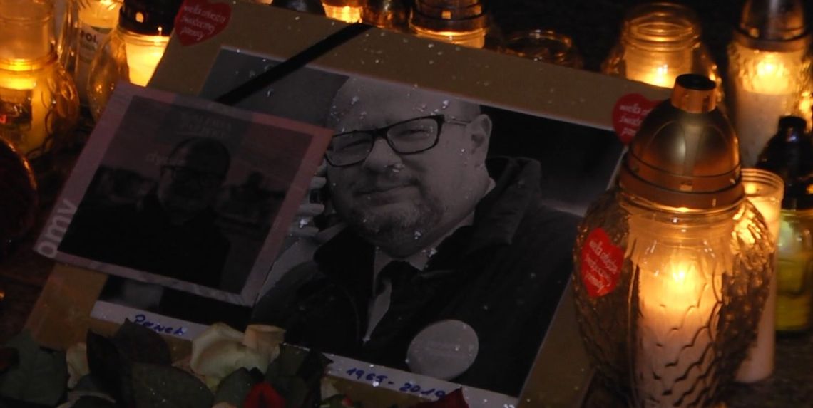 Rocznica śmierci Pawła Adamowicza w Kielcach