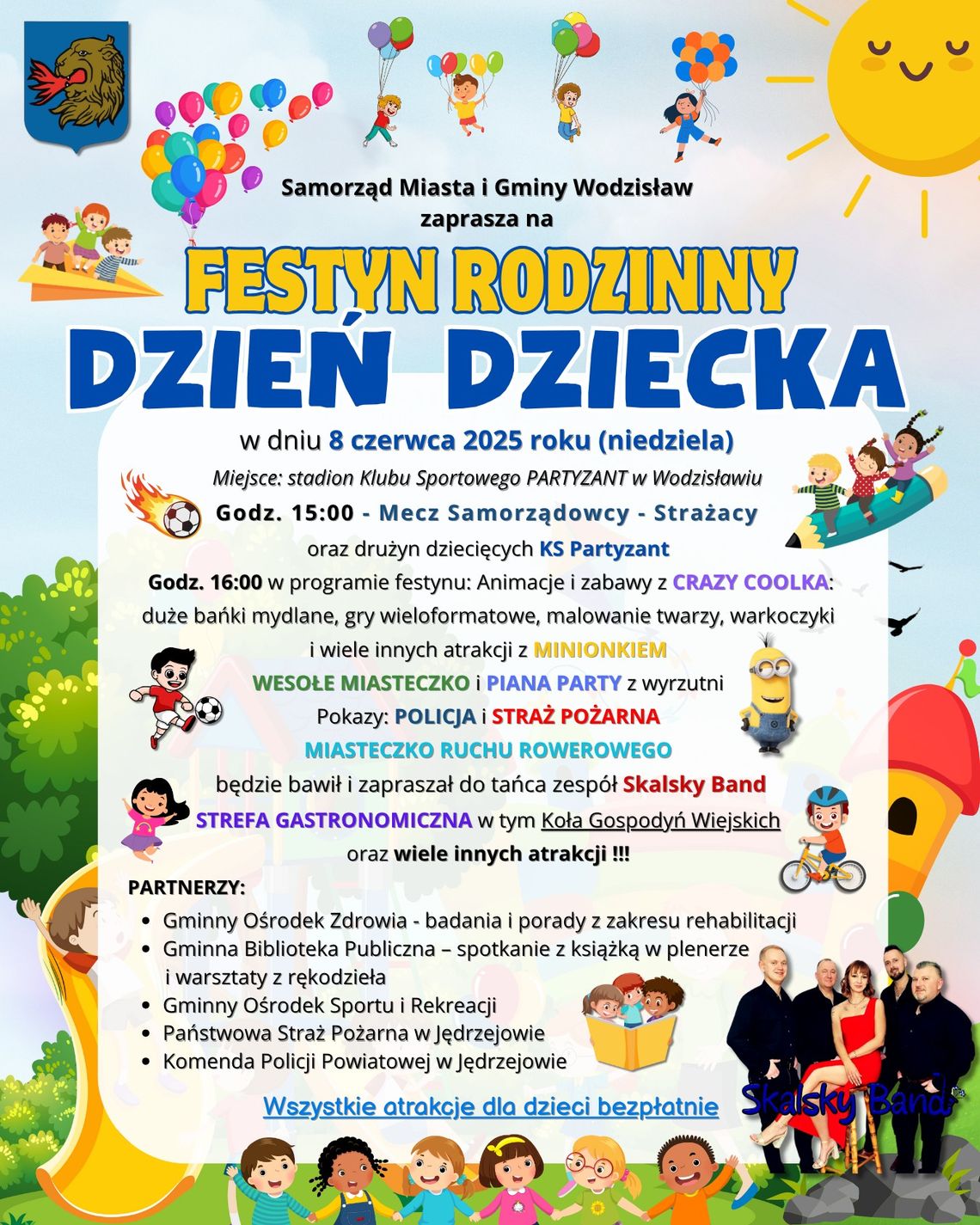 Rodzinny Festyn z okazji Dnia Dziecka w Wodzisławiu!