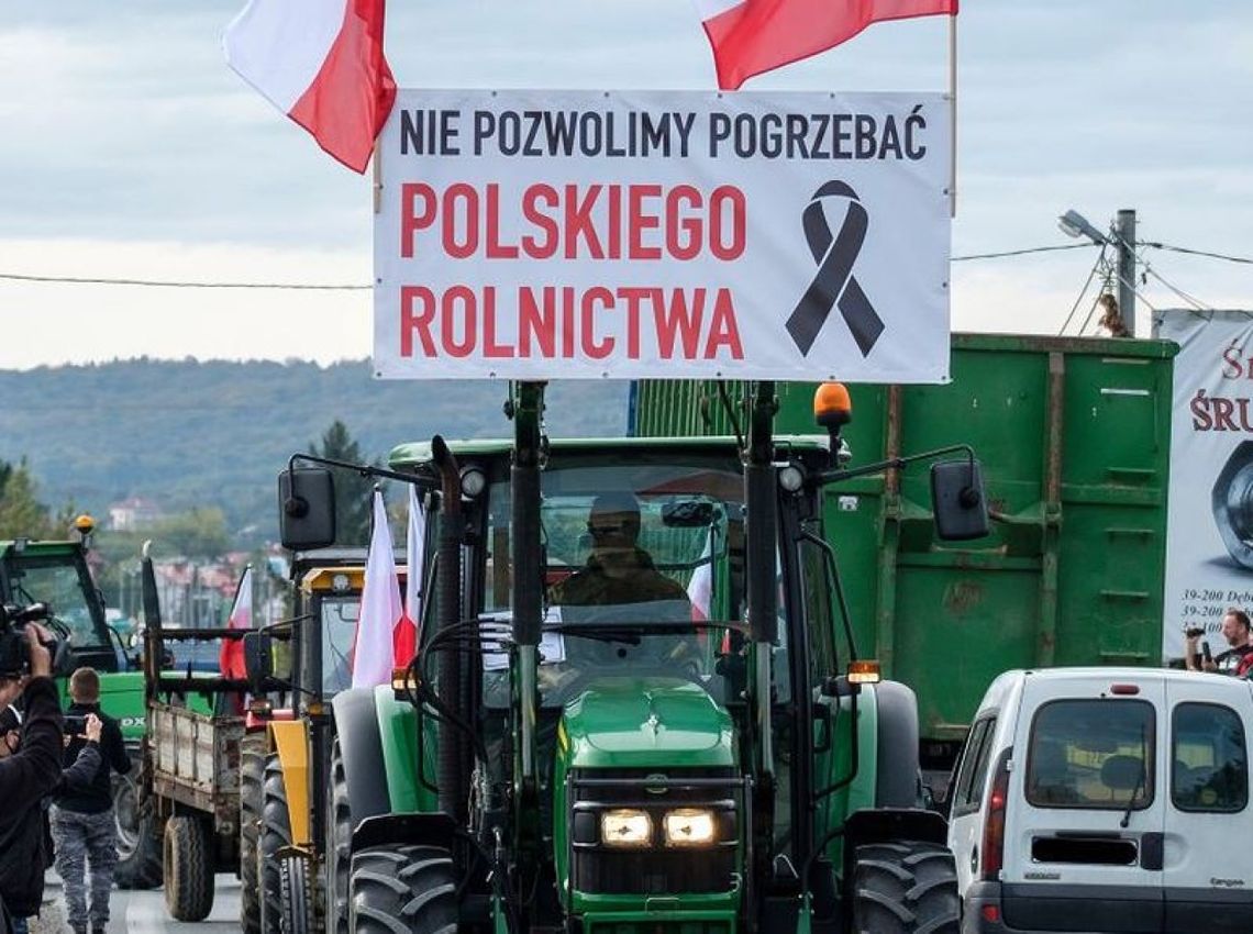 Rolnicy protestują. Będą ogromne utrudnienia w czwartek i piątek 