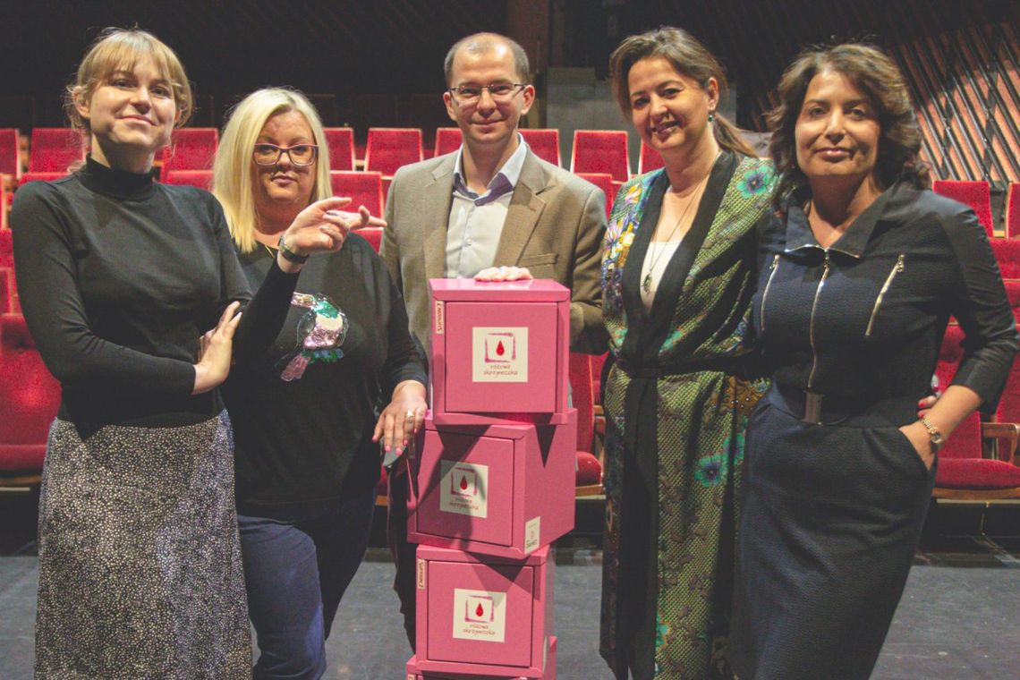 Różowe Skrzyneczki w miejskich instytucjach kultury