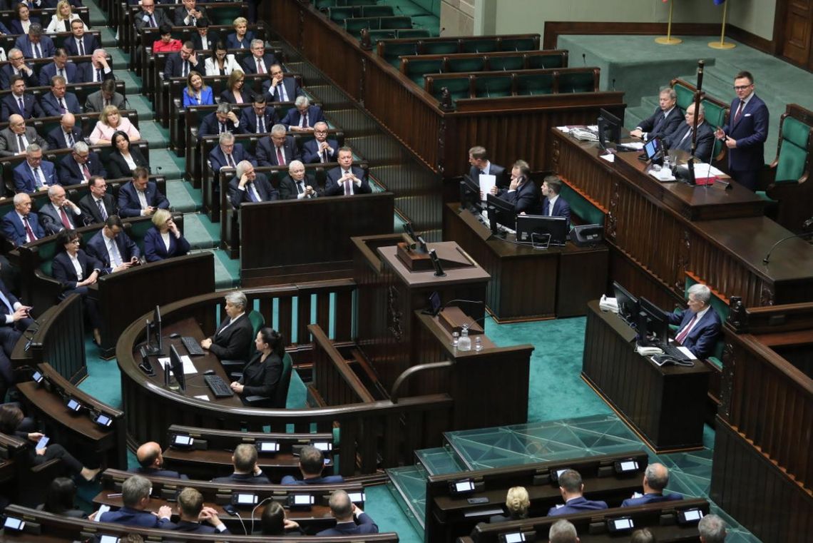 Sejm: Wielichowska (KO), Niedziela (KO), Czarzasty (Nowa Lewica), Zgorzelski (Trzecia Droga) oraz Bosak (Konfederacja) wicemarszałkami Izby