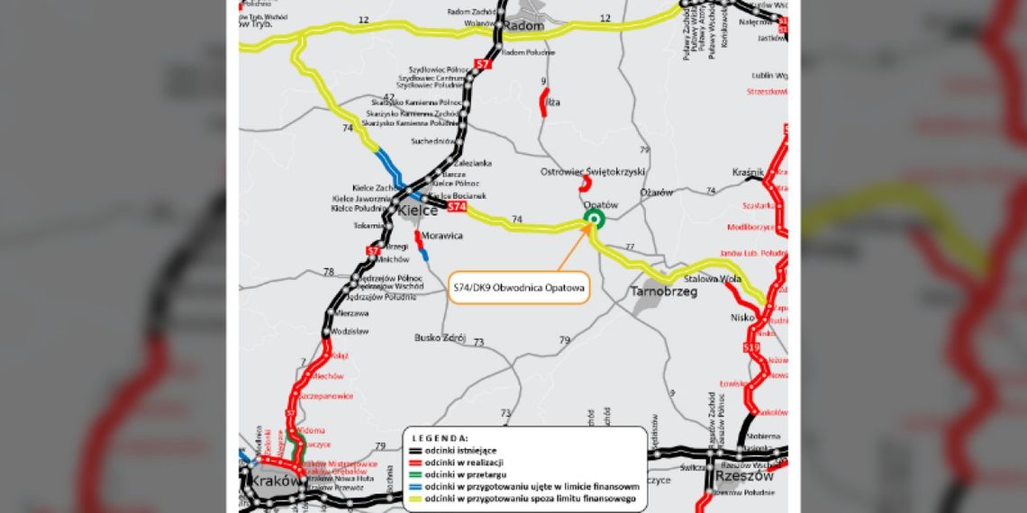 Siedmiu wykonawców zainteresowanych wybudowaniem obwodnicy Opatowa
