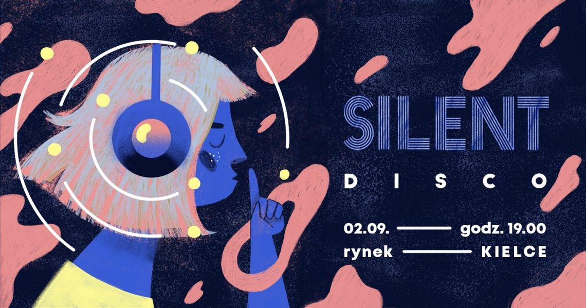 Silent Disco na kieleckim Rynku