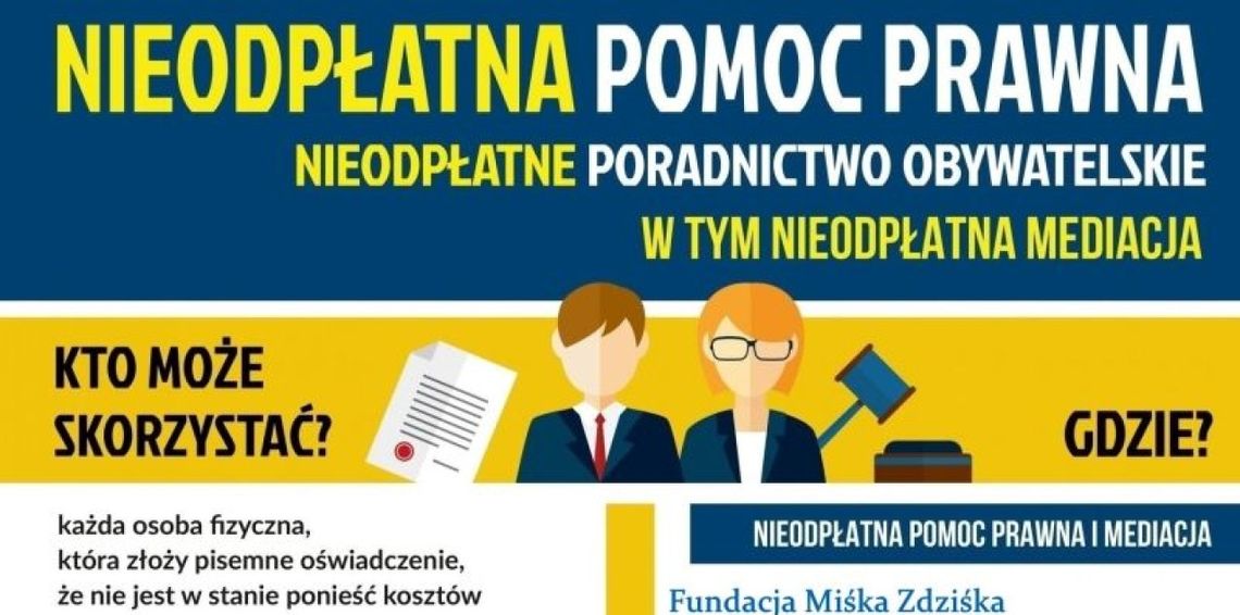 Skorzystaj z bezpłatnej porady prawnej 