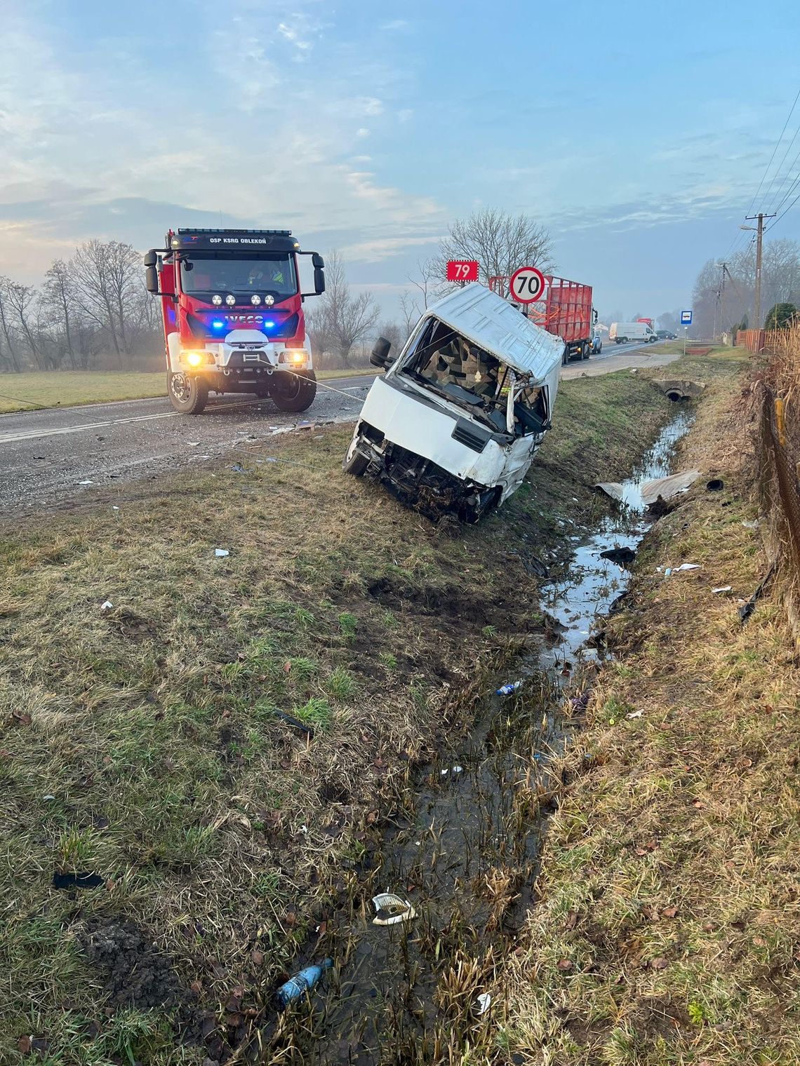 Śmiertelny wypadek w powiecie buskim