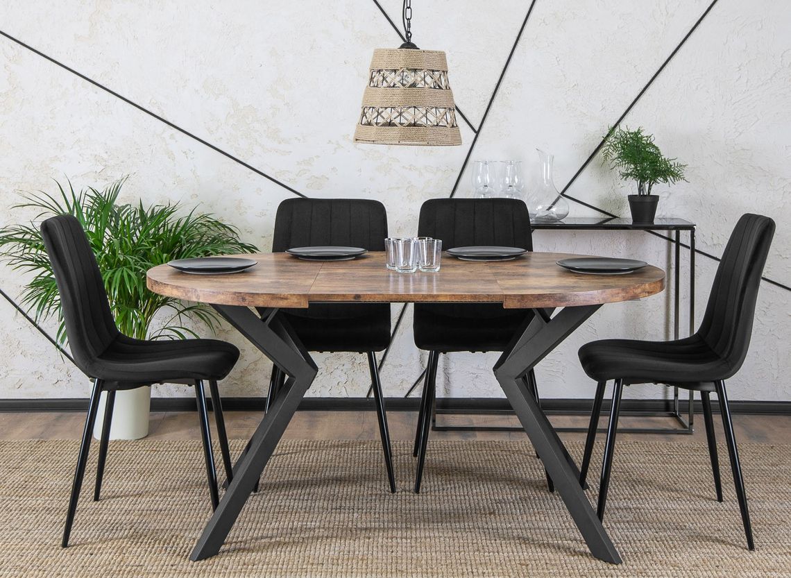 Stół okrągły rozkładany – rozwiązanie uniwersalne