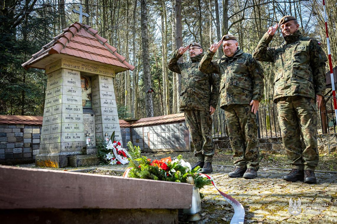 Świętokrzyscy Terytorialsi pamiętają o swoim patronie