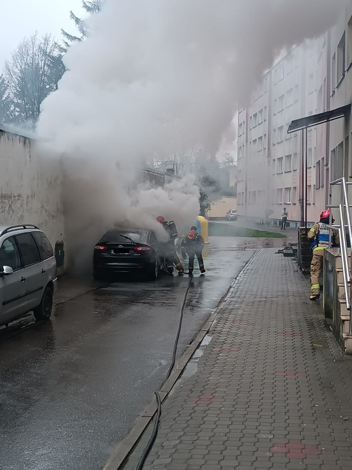 Szybka interwencja strażaków