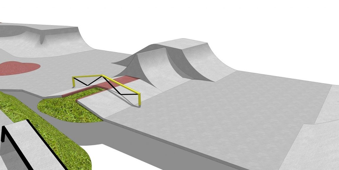 Tak będzie wyglądał skatepark w Kielcach Tak będzie wyglądał skatepark w Kielcach