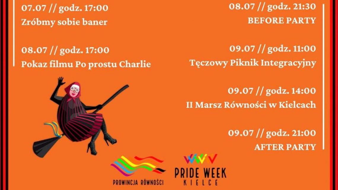 Tęczowy Piknik Integracyjny i Marsz Równości w Kielcach